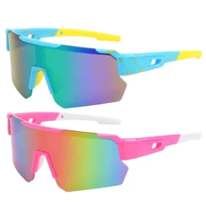Fashion Outdoor Sports Sunglasses Shades Trendy Fashion Men Women Cycling Oversized Custom Sunglasses
