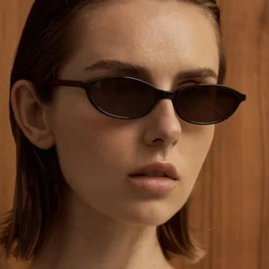 Fashion Oval Frame Sunglasses Light Weight UV400 Full Rim Durable Comfortable Unisex Custom Logo Small Frame Personality Outdoor