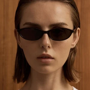 Fashion Oval Frame Sunglasses Women’s Luxury Fashion Logo Customized Sunglasses
