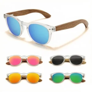 Fashion Polarized Sunglasses Wooden Bamboo Sun Glasses Women Men Handmade Bamboo Sunglasses