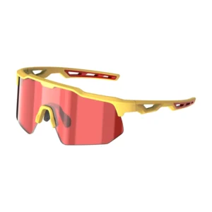 Fashion Polarized Tr90 Cycling Oversize Glasses Red Pc Lens Sport Glasses Driving Fishing Windproof Men Women Sports Sunglasses