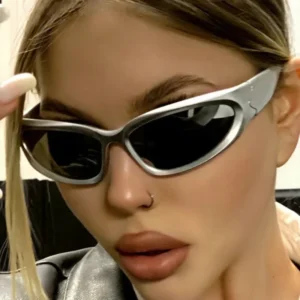 Fashion Punk Outdoor Sun Glasses Y2K Wrap Around Eyewear Cycling Sports Men and Women Sunglasses Lentes De Sol