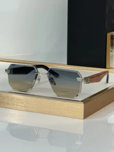 Fashion Retro Square Outdoor Driving Sunglasses New Brand Luxury Sunglasses OEM Frameless Glasses Sunglasses