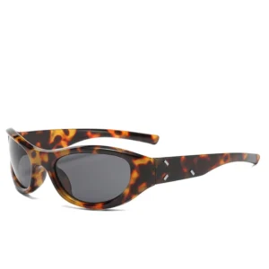 Fashion Retro Y2K Future Technology Sense Cat Glasses Outdoor Cycling UV400 Advanced PC Sunglasses