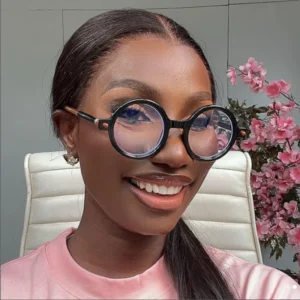 Fashion Round Anti blue Light Eyeglasses Women New Vintage Leopard Clear Lens Computer Glasses Frame Men Hip Hop Sunglasses