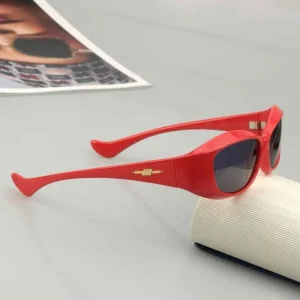 Fashion Small Frame Square Y2K Futuristic Sunglasses Black Oval Frame Sunglasses Unisex