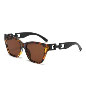 Fashion Square Frame Unisex PC Sunglasses with Custom Logo UV400 Protection 10 Colors Available