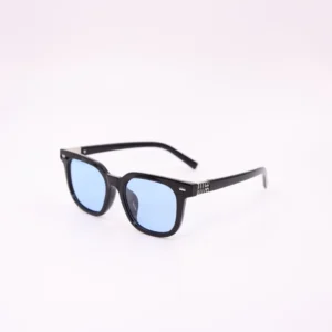 Fashion Square Large Frame Skinny Sunglasses with Sunshade and Sunscreen for Men and Women