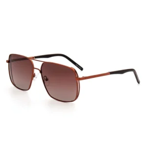 Fashion Square Polarized Sunglasses Women Men Trendy Retro Metal Frame Comfortable UV Protection Candy Color Lens Summer