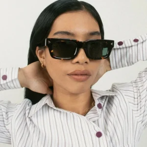 Fashion Square Thick Frame Acetate Sunglasses for Unisex High Quality Stylish Custom Logo Sunglasses