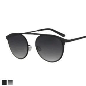 Fashion Steampunk Round Vintage Sunglasses Double Clip Brand Design Sunglasses