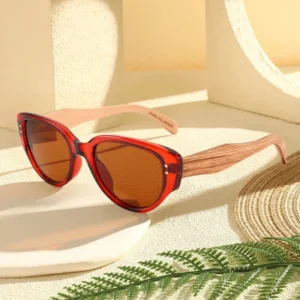 Fashion Style Wooden Temple Sun Glasses Polarized Custom logo Sun Glasses New Design Unisex Sunglasses