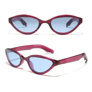 Fashion Sun Glasses Ladies Women Cateye Sunglasses for Female Candy Colors Retro Small Frame Shades Eyeglasses