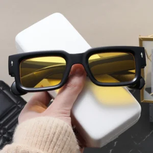 Fashion Sunglasses Men European American UV400 Small Square Frame Designer for Women
