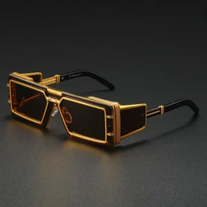 Fashion Sunglasses Men European&American UV400Shades Sun Glasses Future Technology High End Square Frame Y2K Designer Sunglasses