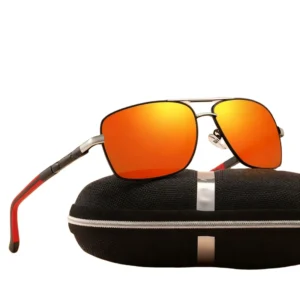 Fashion Sunglasses with Polarized Nylon Lenses and Tac Alloy Frames