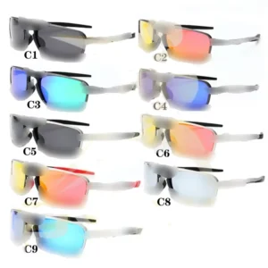 Fashion Trend Zinc Alloy Metal Frame Women’s Brand Eyewear Outdoor Driving Sports Luxury Branded Men Shade Unisex Sunglasses