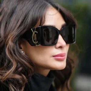Fashion Trending Designer Custom Logo Cat Eye Oversized Frame UV400 Shades Sun Glasses Sunglasses for Women