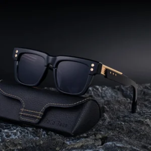 Fashion Trendy Designer Custom Logo Square UV400 Protection Sunglasses Sun Glasses For Women Transparent Brown