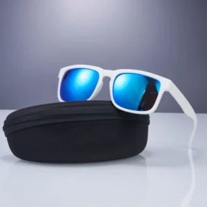 Fashion Women Men Sports Glasses White Frame Custom Sport Sunglasses for Outdoor Cycling UV400