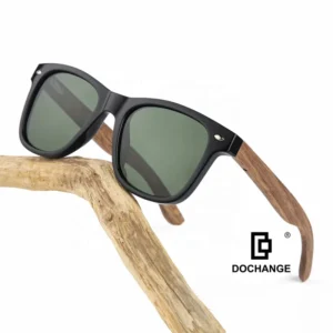 Fashion Wooden Sunglasses Wood Men High Quality Custom Logo Glasses Sunglasses For Men Recycled sunglasses Polarized Women