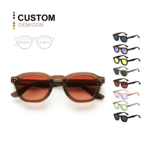 Fashion the Latest Men’s Sunglasses for Customize Your Shades With Logo Design on Your Own Acetate Sunglasses