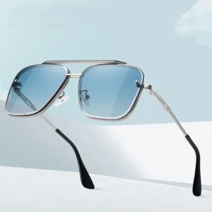 Fashion-upgraded Pilot Sunglasses Mens Metal Sunglasses Men