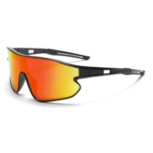 Fashionable Children’s Cycling Sunglasses UV400 Protection Interchangeable Lenses Custom Brand Trendy Design