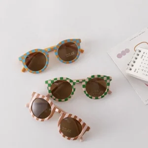 Fashionable Eco Friendly Kids Sunglasses UV400 Sun UV Protective Glasses for Children