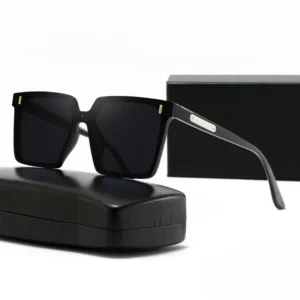 Fashionable Large Frame Sunglasses Luxury Retro Men’s and Women’s Sunglasses