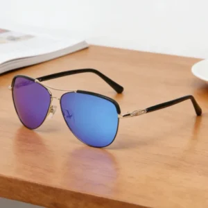 Fashionable New pilot Sunglasses Metal Full Frame Polarized Sunglasses Anti Strong Light and UV protection Outdoor Glasses H8536