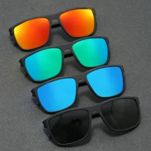 Fashionable Polarized Sunglasses for Men and Women Sports Eyewear for Fishing Sun Camping Hiking Driving Cycling