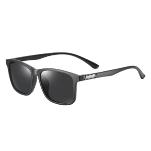 Fashionable Square UV400 TR90 Titanium Frame TAC Polarized Sunglasses Unbreakable Durable for Women and Men Low MOQ