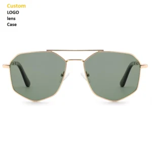 Fashionable Travel Sunglasses with Polarized UV400 Coating TAC Lenses Metal Frames Luxury Sunglasses