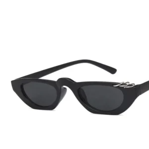 Flat Frame Sexy Vintage Women Sunglasses Ladies Sun Glasses