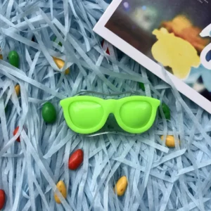 Floral Glasses Resin Accessories Resin Crafts Flatback Resin Charms for Decoration