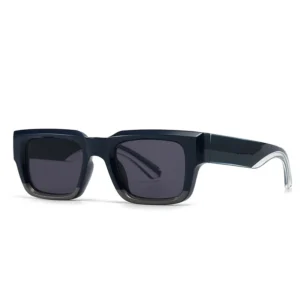 For CC3603 High Quality Square Sunglasses Modern Retro Beach Women’s Green PC Gradient UV400 Custom Shades