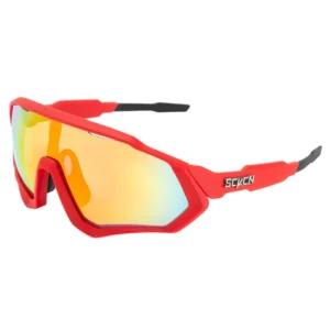 For Impact Resistant UV400 Full Rim PC Lenses Sports Sunglasses with Glasses Case for Cycling Men’s Eyewear