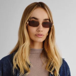 For Men’s and Women’s Metal Full Rim Polarized Sunglasses Acetate and Metal Temple Sunglasses New Style Custom logo