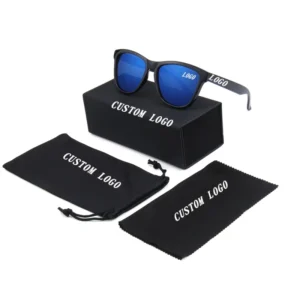 Free Sample Eco Friendly Recycled Sunglasses Custom Logo Summer Glasses Polarized Men Sunglasses