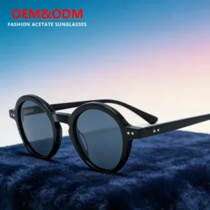 Full Branding Solution OEM ODM for Retro Unisex Sunglasses Covering Designer and Luxury Styles in Acetate Multiple Colors