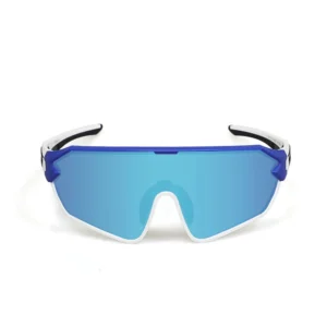 Full Frame Design Adjustable Nose Bridge UV400 Polarized Sports Sunglasses PC Frame for Outdoor Fishing and Cycling
