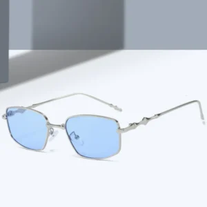 Full Frame Outdoor Vacation Sunglasses Metal UV Protection Beach Travel Sunglasses