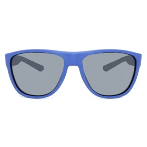 Full Frame Sports Sunglasses for Kids Outdoor Fishing with Polarized Tac Lenses Grey Tint for Better Visibility