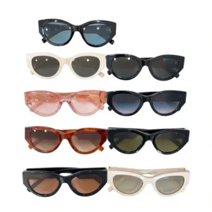 Full frame Oval pilot Classic Retro Luxurious Fashionable High quality Unique Men’s Women’s Universal Sunglasses UV400