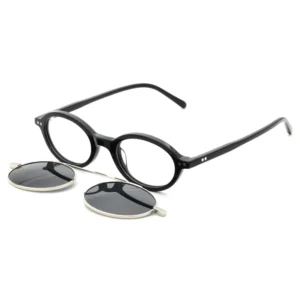 G5760 Strong 3200 Gauss Magnetic Acetate With Metal Clip On Sunglasses Clip On Glasses