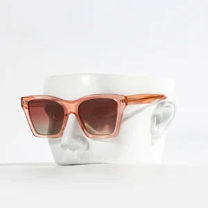 GS5032 Rectangle Oversize UV400 Unisex Retro Handmade Thicken Acetate Polarized Sun Glasses Sunglasses