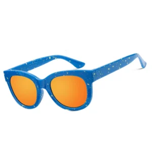 Glitter Frame Sunglasses for Kids Summer Outdoor Toddler Sun Glasses UV400 Optical PC Lovely Baby Sunglasses for Boys Girls