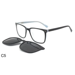 HIGO 9104B Unisex Retro UV400 Sunglasses Custom Logo High Quality Acetate Frame Classic Butterfly Shape Full Rim Striped Pattern