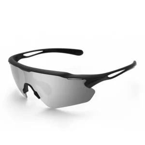 HUBO 502 Polarized Sports Sunglasses UV Protection Custom Logo Outdoor Cycling Running Driving Gold White Half Rim Durable